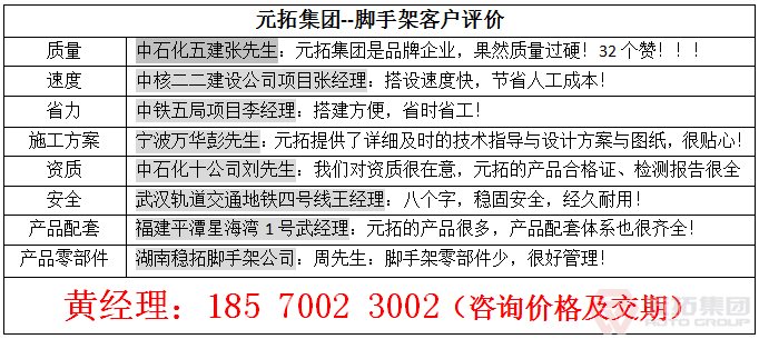 盤扣腳手架和碗扣腳手架哪種搭橋梁支撐好一些?