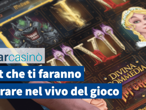 StarCasinò accoglie il provider ‘made in Italy’ Giocaonline: da Pierino a Dante, le 12 slot lanciate con il bonus cashback