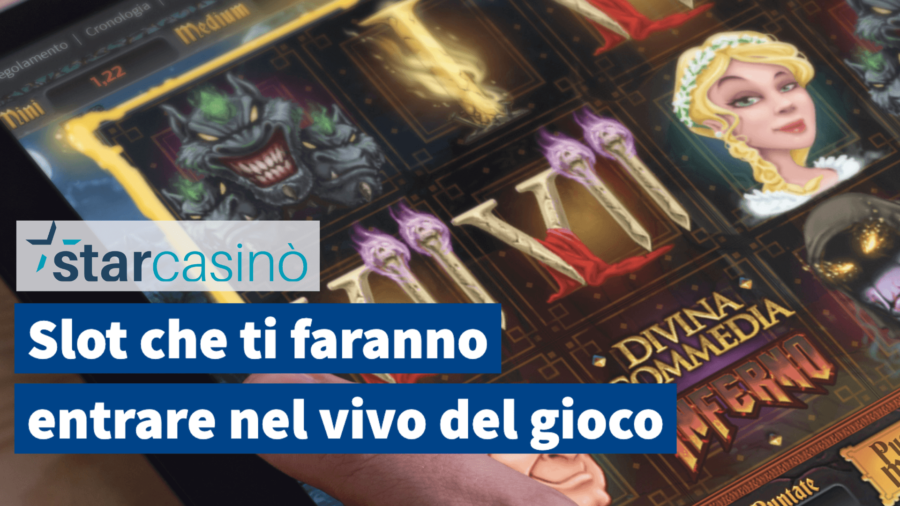 StarCasinò accoglie il provider ‘made in Italy’ Giocaonline: da Pierino a Dante, le 12 slot lanciate con il bonus cashback